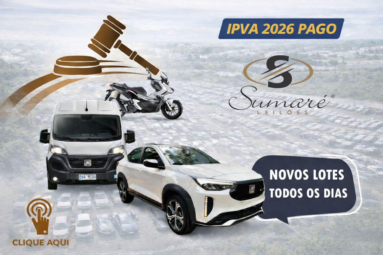 Leilão De Motos / Terça-Feira 10/02/2026